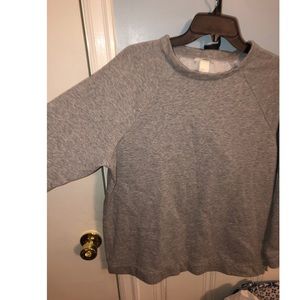 H&M grey sweatshirt